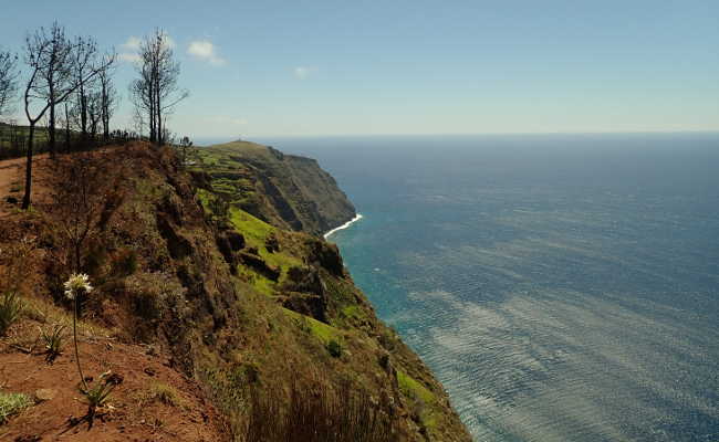 Pico Vermelho in Madeira, Panorama pur Der Pico Vermelho
