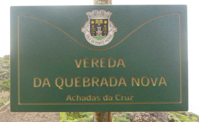 Ebenerdige Wege in Quebrada Nova
