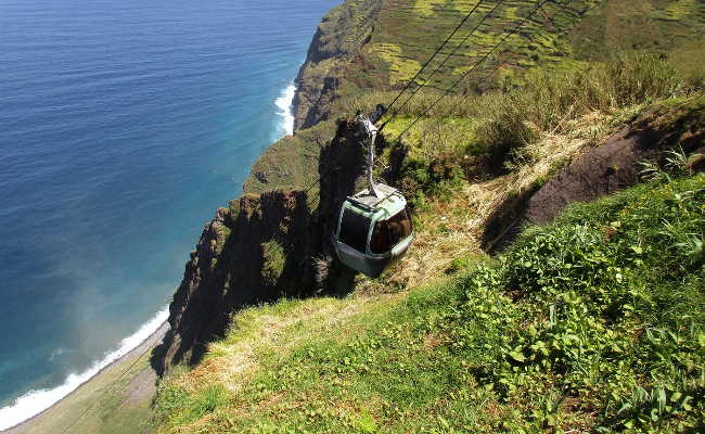 Seilbahn von Achadas da Cruz, Madeira