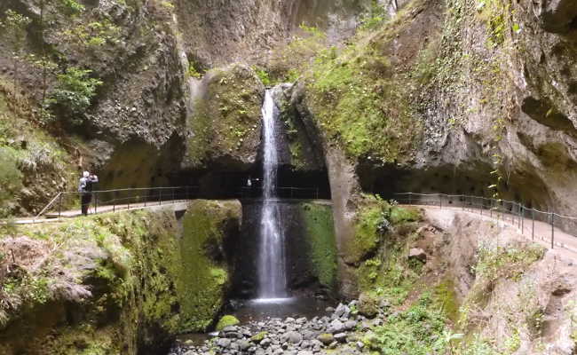 Wasserfall in Madeira