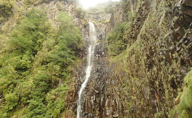 Risco Wasserfall, Oktober, Calheta