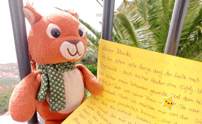 Mucki hat einen Brief bekommen! Mucki und der Brief
