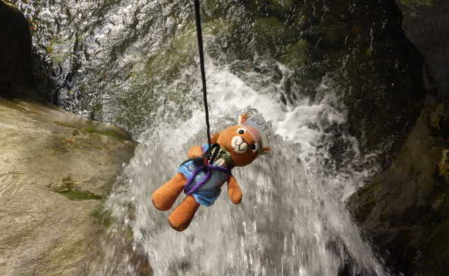 Wasserfall, Hohe Savoien Wasserfall in den Hohen Savoien