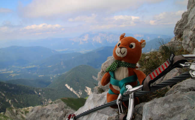 Mucki Klettern, Klettersteig, Wanderung