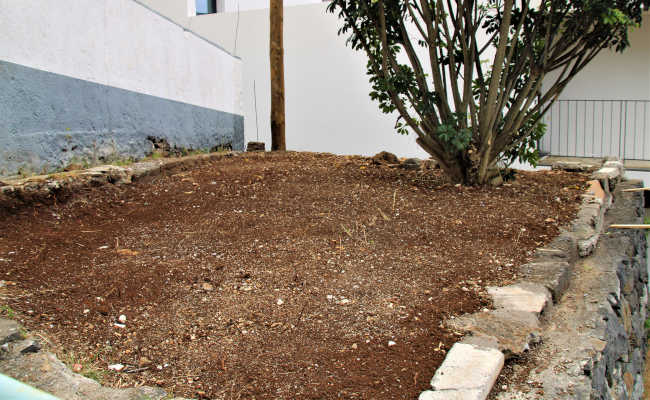 Gartenarbeit in Madeira Gartenarbeit im Casa Vento Madeira
