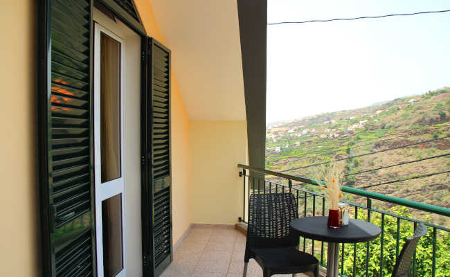 Balkon im Casa Vento, Ribeira Brava