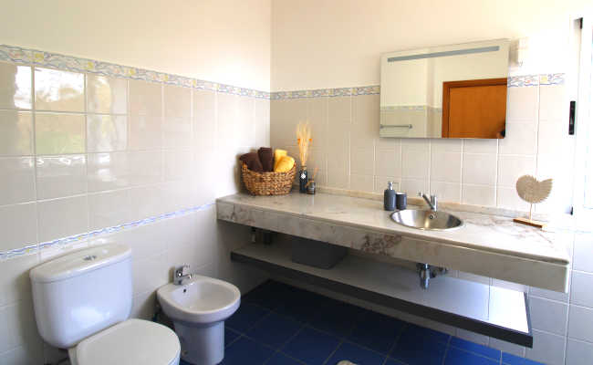 Bathroom for guests