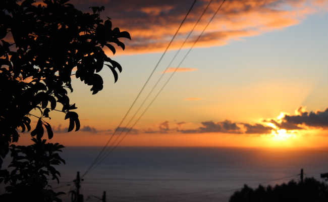 Sonnenuntergang in Madeira