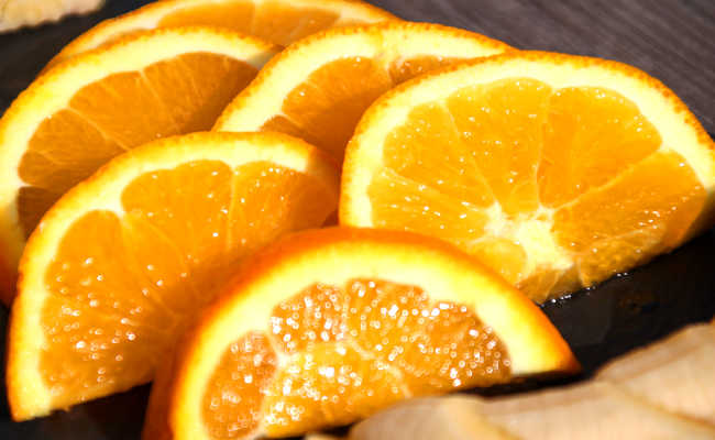 Orangen in Ribeira Brava